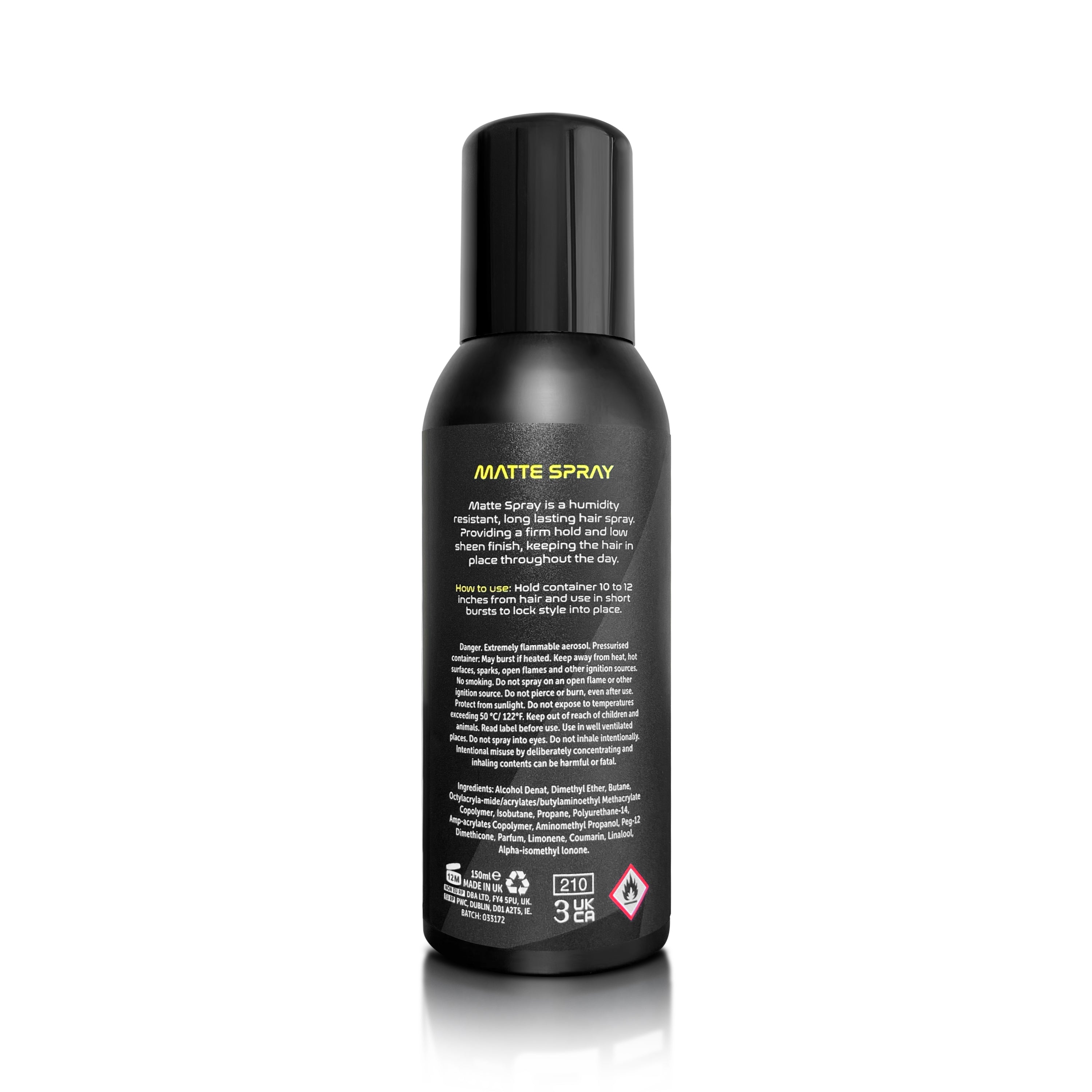 Recharge Matte Styling Spray – Extra Hold & Volume | Oud Scented
